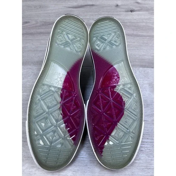 Converse Unisex Shoes M8‎ W10 Chuck Taylor 70 Embroidered Lips Love Me Black Hi - Picture 8 of 10